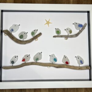 Stargazing birds